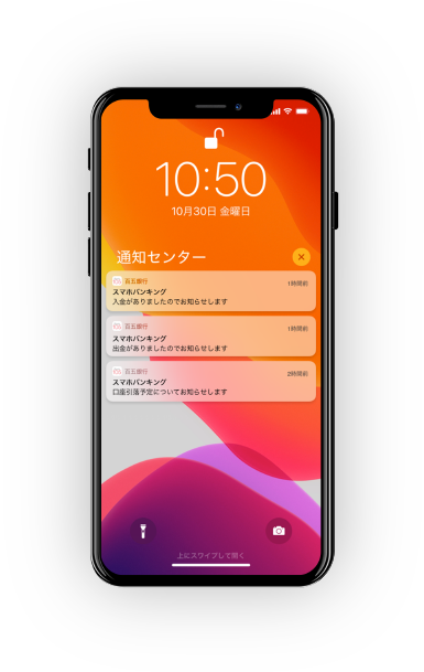 充実した通知機能これひとつでラクラク管理